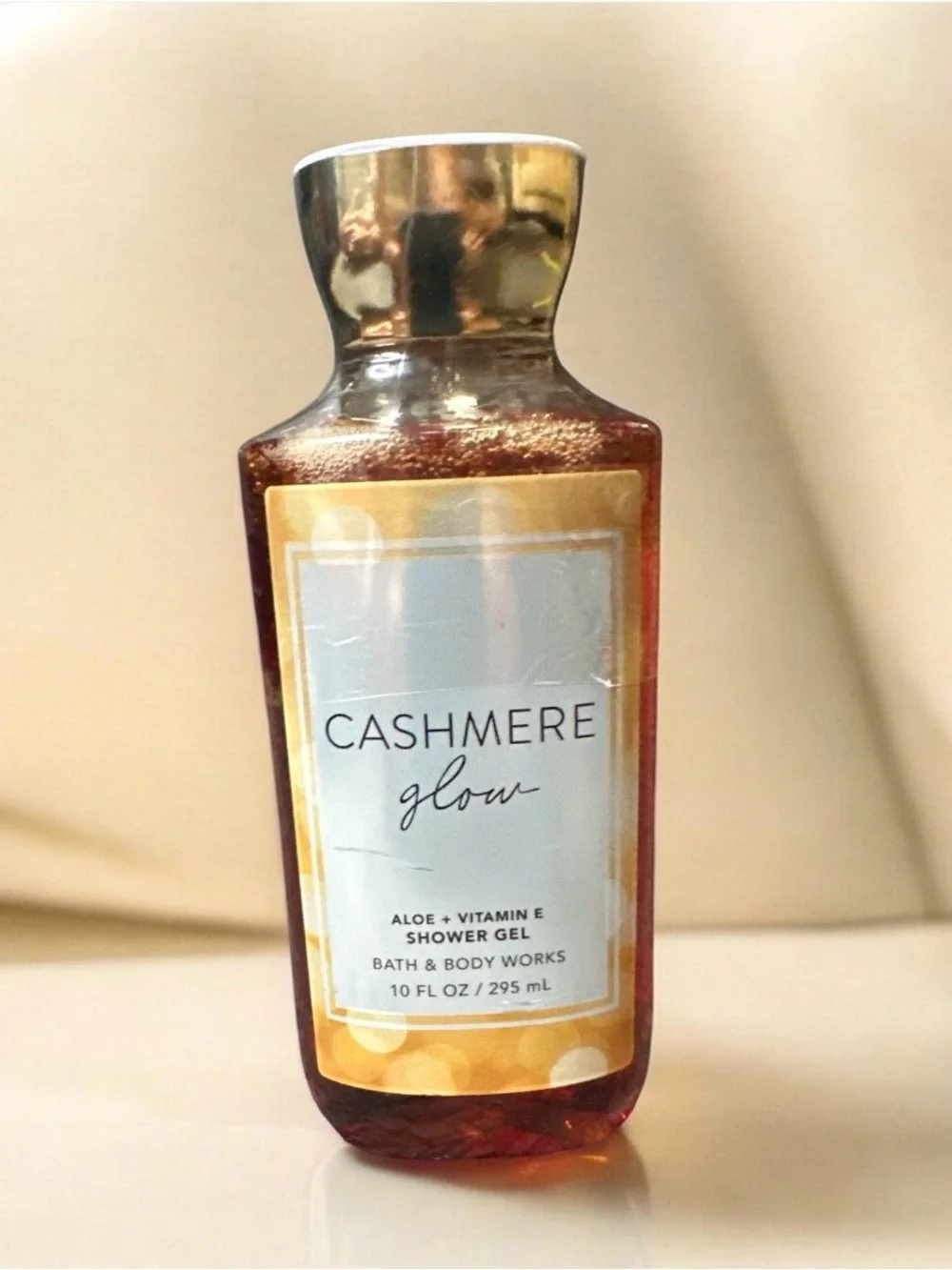 Bath & Body Works Retired Cashmere Glow Shower Gel - Aloe + Vitamin E